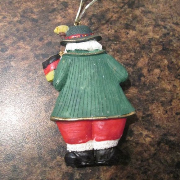 German Santa Ornament - Picture 2 of 2